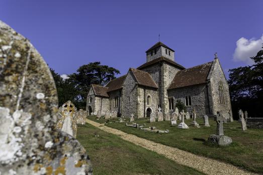 Breamore St Mary church