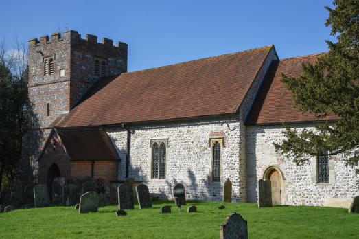 Exterior of Boxford St Andrew