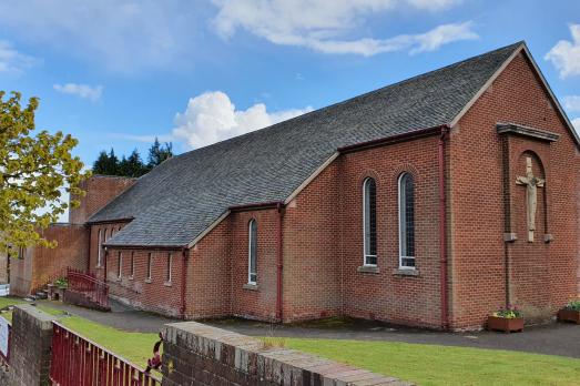 City Church in Dundee, a low, brick building.