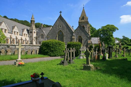 Panta Asaph St David Church in Flintshire