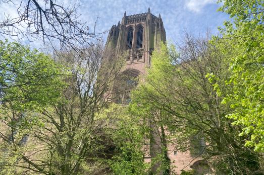 Exterior of Liverpool Cathedral