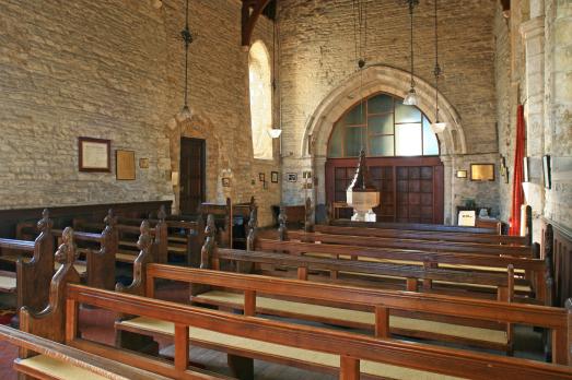 Interior of Granby All Saints