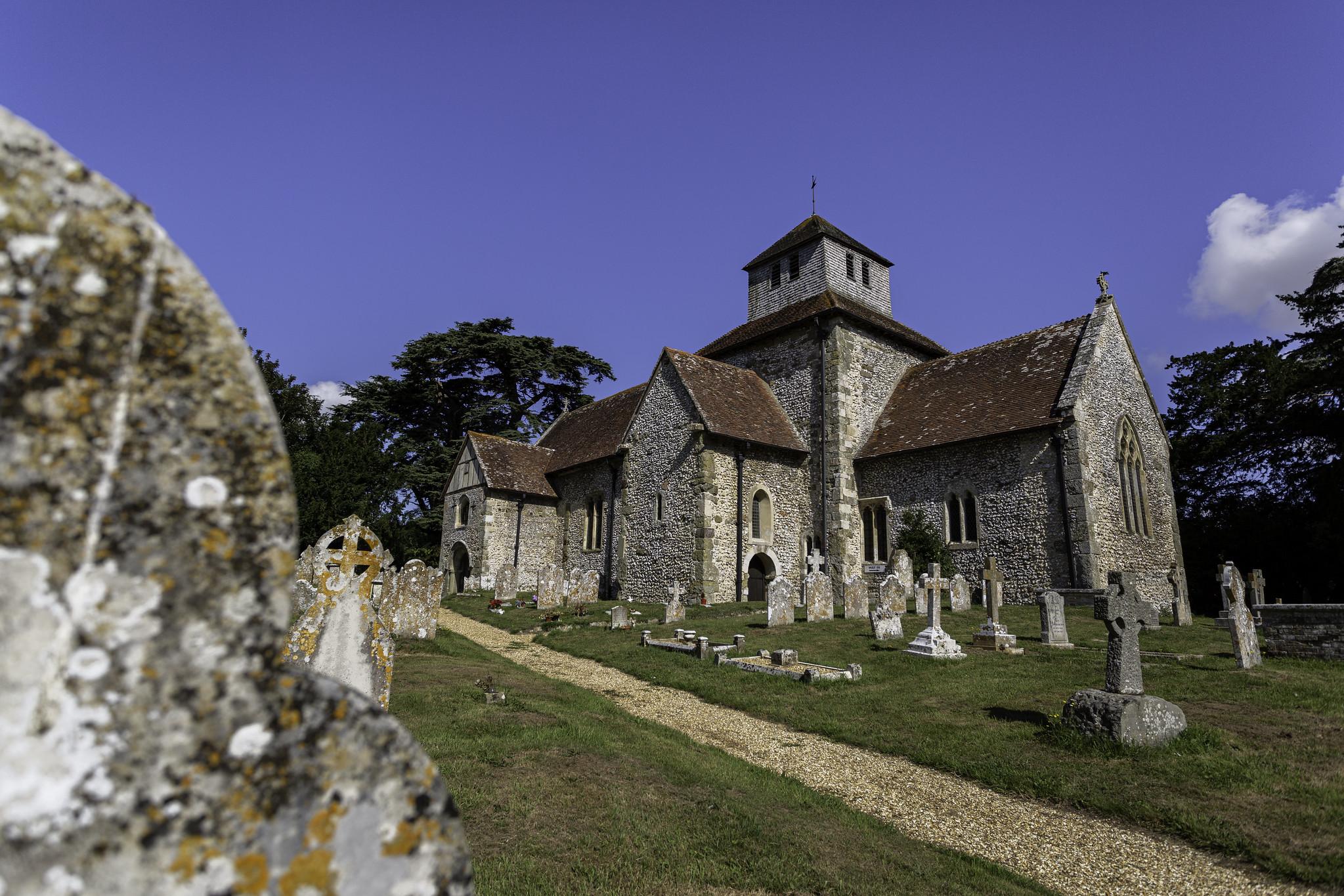 Breamore St Mary church