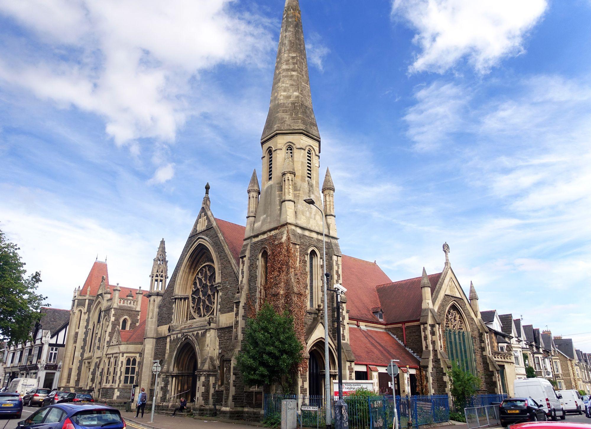 Exterior image of Trinity Centre, Cardiff