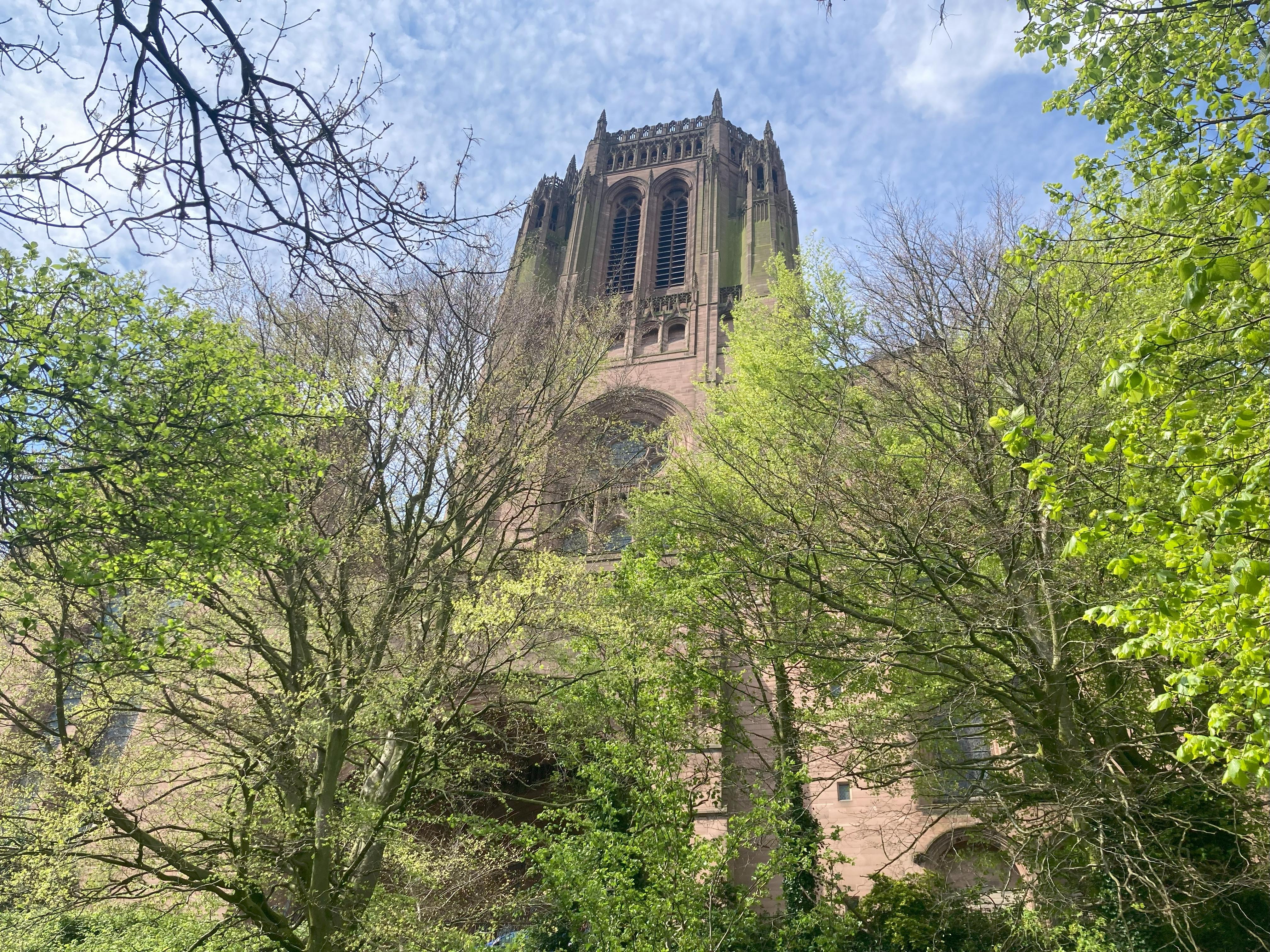 Exterior of Liverpool Cathedral