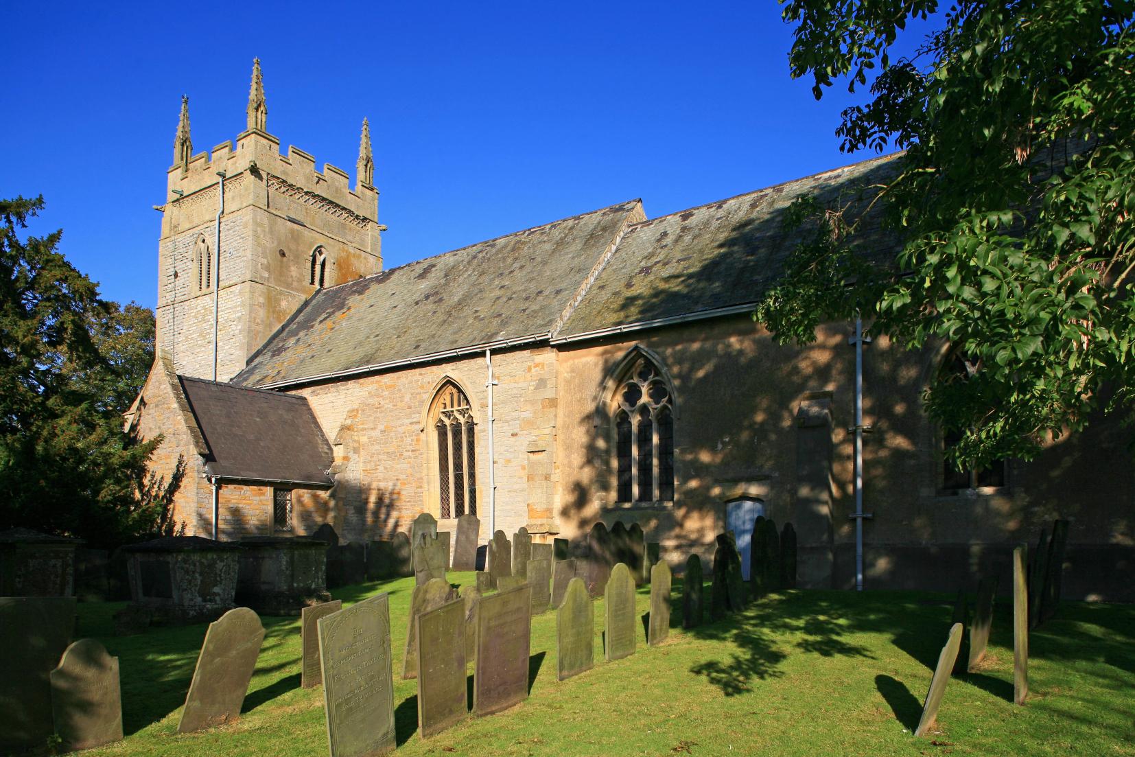 Exterior of Granby All Saints