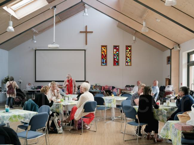 Inside Redcar St Hilda Church