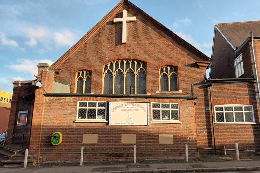 A brick church